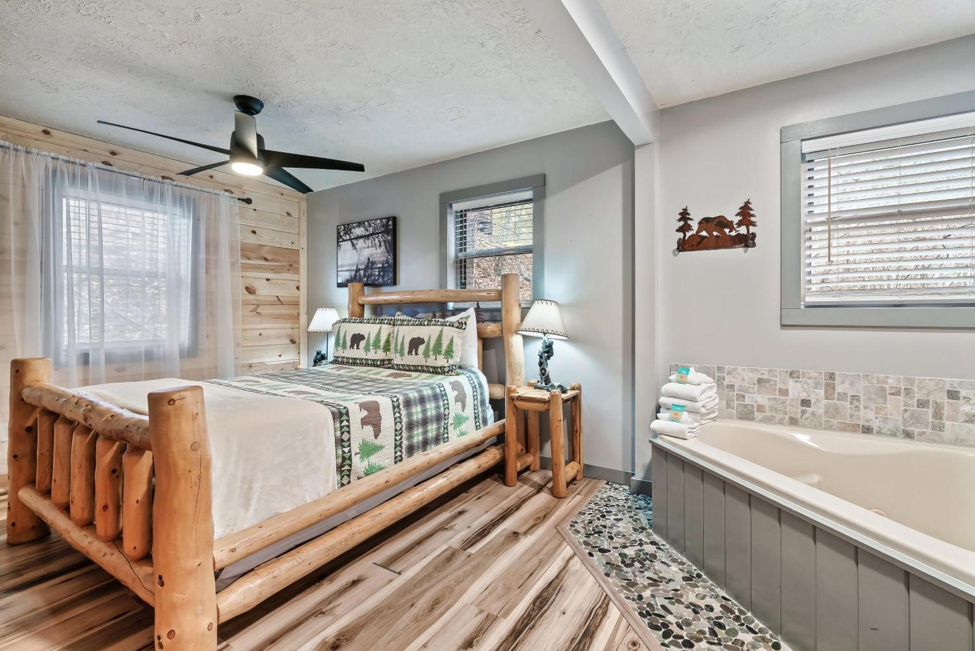 Cabin With Spectacular View With Hot Tub In The Smoky Mtns Sevierville Exterior photo